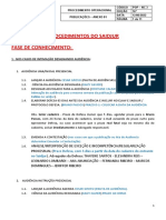 Procedimentos DO Saidjur Fase DE Conhecimento:: 1 - Nos Casos DE Intimação Designando Audiência