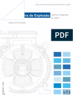 WEG WMO Motores W22Xdb Areas Classificadas 50115659 Manual PT Web