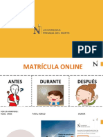 Matricula Online