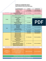 Cronograma Matricula 2023I