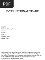 International Trade