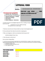 Ismael Senior Project Approval Form