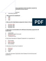 Which of The Following Organisation Led The Foundation Towards The Formation of The International Society Nations?