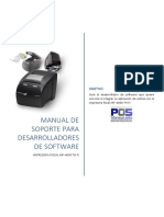 Manual de Soporte para Desarrolladores de Software