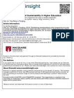 International Journal of Sustainability in Higher Education: Article Information