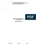 Alcance Adecuacion Tanque # 11 para Gasoil Año 2022