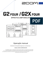 Manual Do Zoom G2FOUR PT