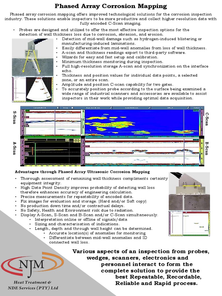 Phased Array Corrosion Mapping Solutions | PDF | Medical Ultrasound ...