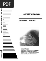 Owner'S Manual: Invermig Series