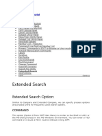 Extended Search Option