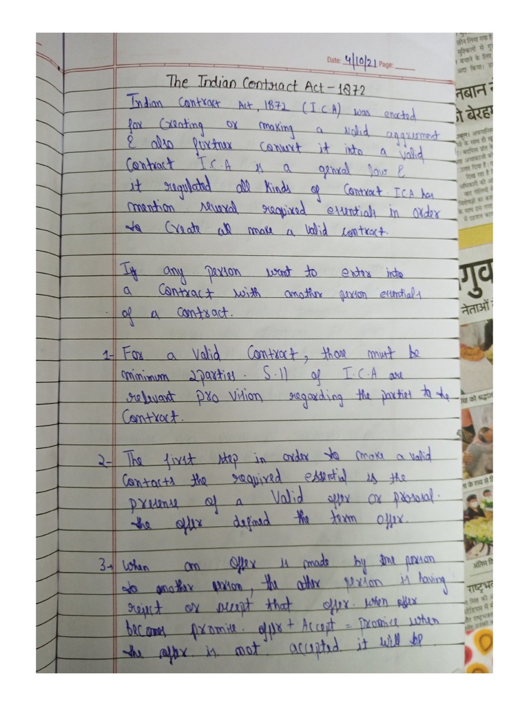 notes-of-indian-contract-act-1872-pdf