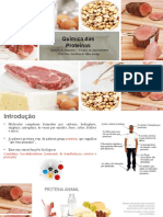Química Das Proteínas: Química de Alimentos - Técnico em Agroindústria Prof. Dra. Íris Braz Da Silva Araújo