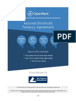 OpenRent Sample AST - Entire Premises - With Guarantor