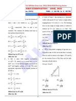 Allen: Final Jee-Main Examination - June, 2022