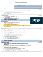 CRITICAL APPRAISAL ASSIGNMENT RUBRIC Student