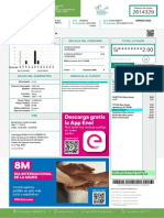 Detalle Del Consumo Total A Pagar Consumo Histórico KWH: Usuaria / Usuario