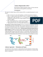 What Do You Mean by Antisense Oligonucleotide (Asos) ?: Why Target Rna For Asos Therapeutics?