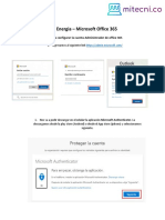 Mas Energia - Microsoft Office 365: Pasos para Configurar La Cuenta Administrador de Office 365