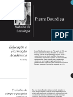 Pierre Bourdieu: Teoria Sociológica e Campo de Pesquisa