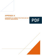 Appendix A: Assessment of Current Practices and Gap Analysis Technical Memorandum