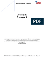 ArcFlash Example1-Solution
