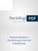 Trabalho informal no Brasil e suas causas