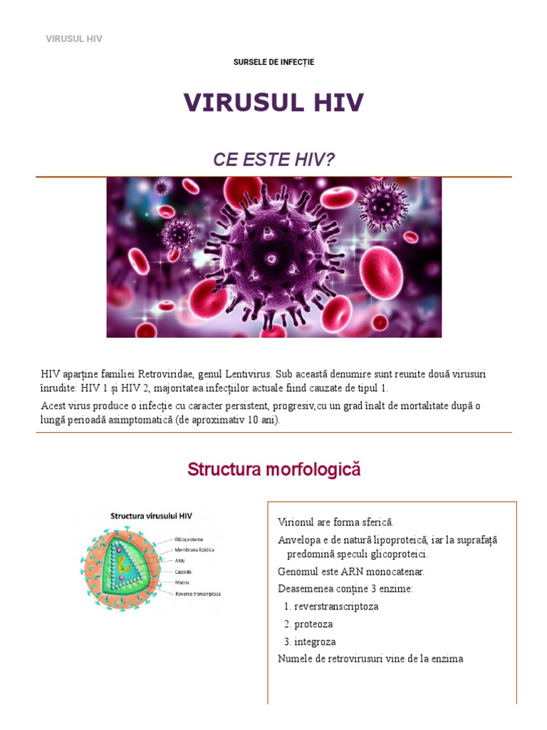 Virusul Hiv | PDF
