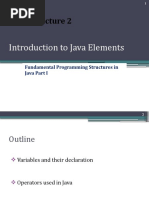 Lecture 02 Variables and Operators