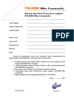 Form Pendaftaran MTB - RBD