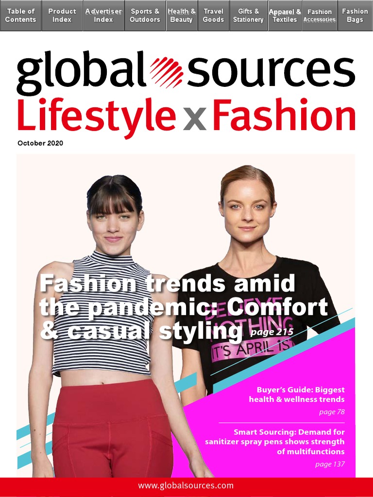 Fashion Trends Amid The Pandemic: Comfort & Casual Styling: October 2020, PDF, Fashion