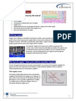 Unit 2.2 Supply Study Notes