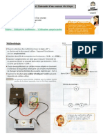 Fiche Méthode Ampèremètre