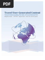 Download Master Thesis 2011 - Travel User-Generated Content Toward Understanding the Role of Travel UGC by meghankane SN63523643 doc pdf