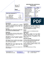 Technical Data Sheet November 2020: Dehydrated Castor Oil Dienol DCO