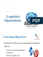 Logistics Operations: Almahi Suliman