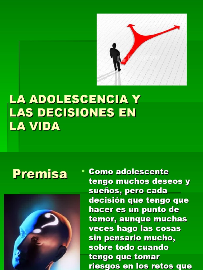 Decisiones Sabias en la Adolescencia | PDF | Estilo de vida