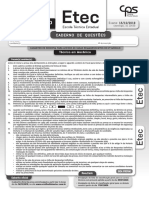 Vestibulinho: Caderno de Questões Caderno de Questões Caderno de Questões