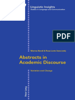 Li Li: Abstracts in Academic Discourse