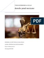 Historia derecho penal mex