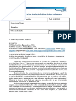 Atv. Sociologia Mapa