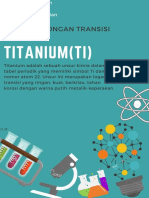 Titanium, Unsur Golongan Transisi IV B