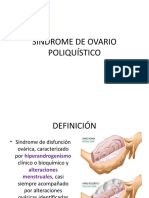 SX Ovario Poliquístico