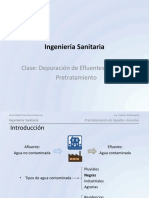 CLOACAS Depuración Pretratamientos