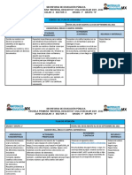 Esbozo Plan de Atención 1er Grado