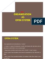 Organization Organization AS AS AS AS Open System Open System