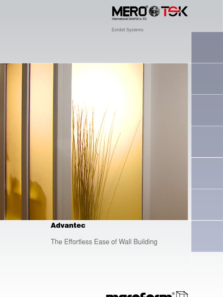Fast Wall System for Exhibitions | PDF | Manufactured Goods