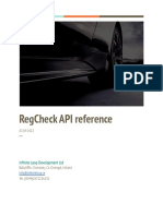 Regcheck Api Reference: Infinite Loop Development LTD