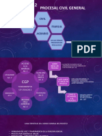 Procesal Civil General: LEY 1564 DE 2012