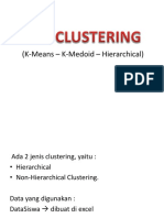 CLUSTERING-K-Means - K-Medoid - Hierarchical