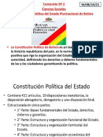La Constitución Política de Bolivia